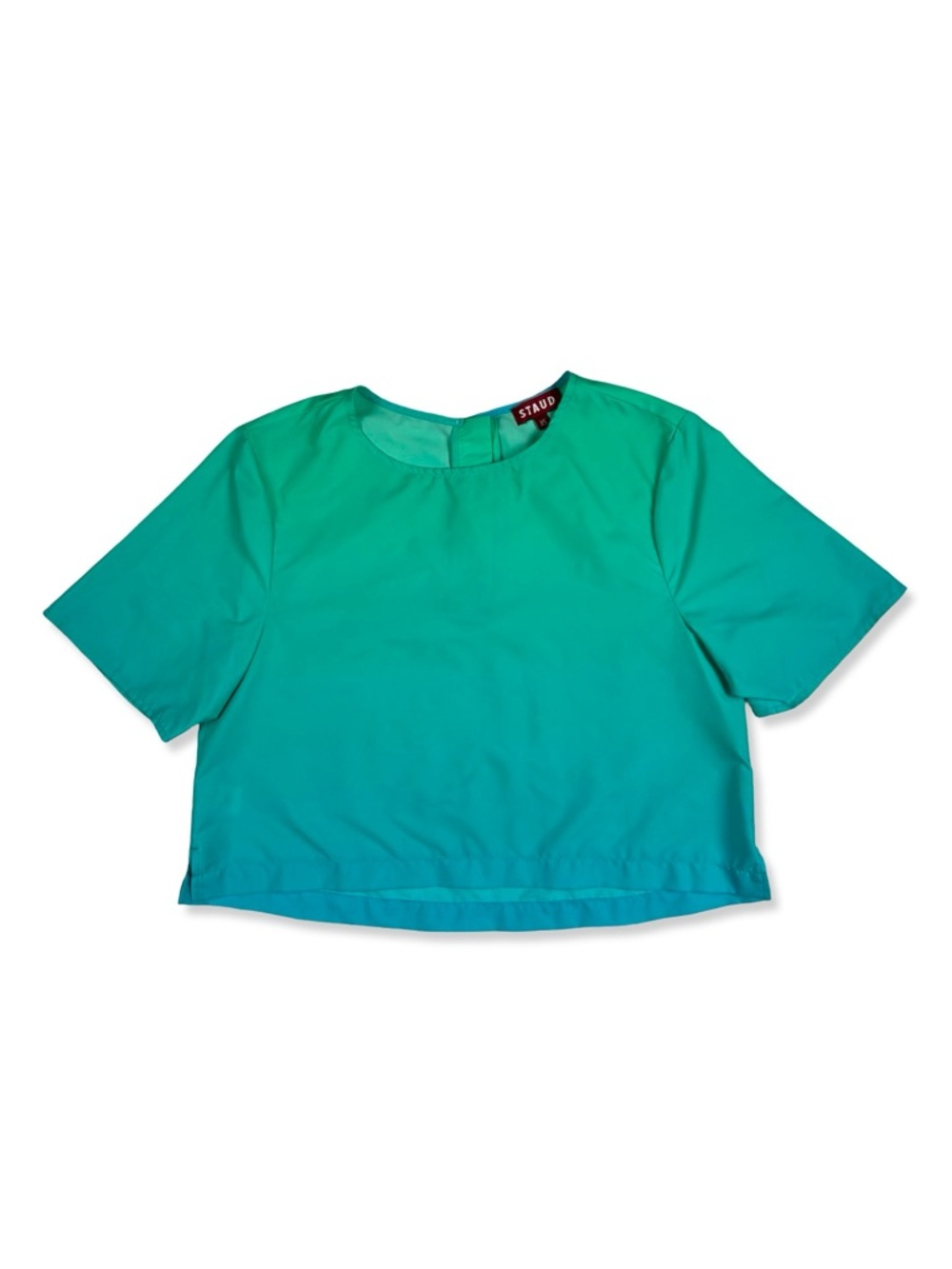 Staud Blue Green Ombre Teigan Top
